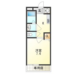 住ノ江駅 徒歩8分 1階の物件間取画像